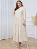 Vestido com babado