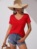 Blusa com decote em V