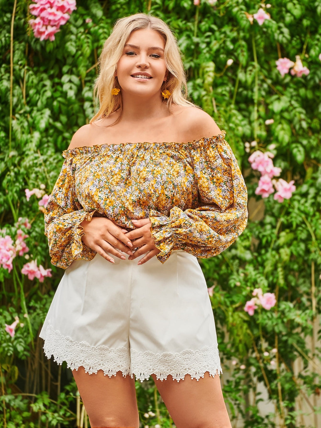 Short com renda