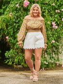 Short com renda