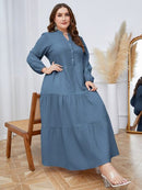 Vestido com babado