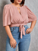 Blusa com laço
