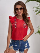 Blusa com bordado