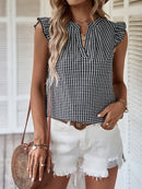 Blusa xadrez