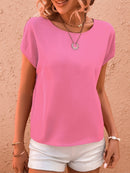 Blusa  torção nas costas