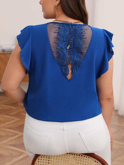 Blusa com renda