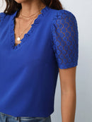 Blusa com babado