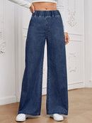 Calça Jeans Wide Leg