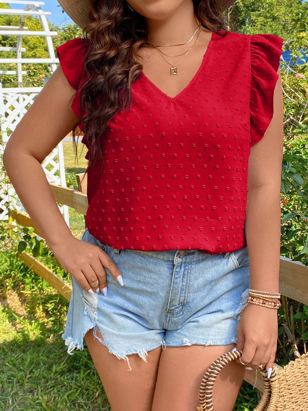Blusa ponto suíço