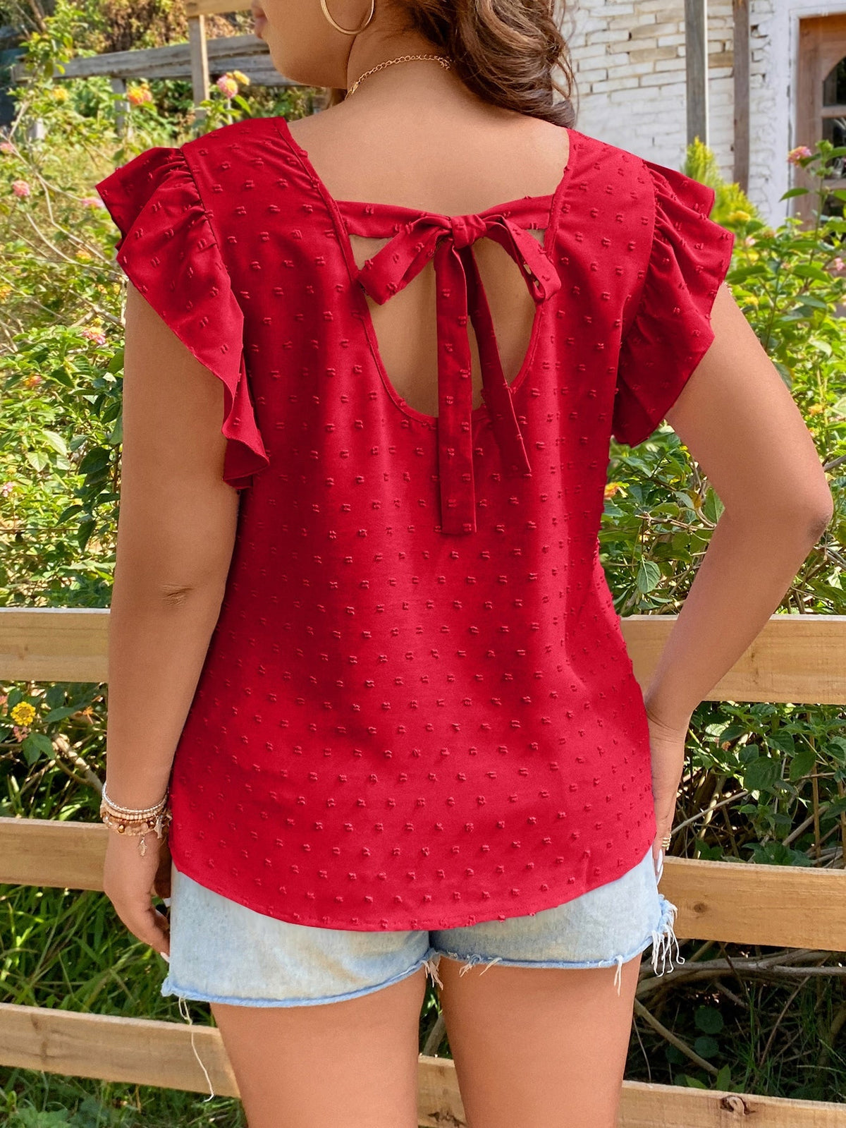 Blusa ponto suíço