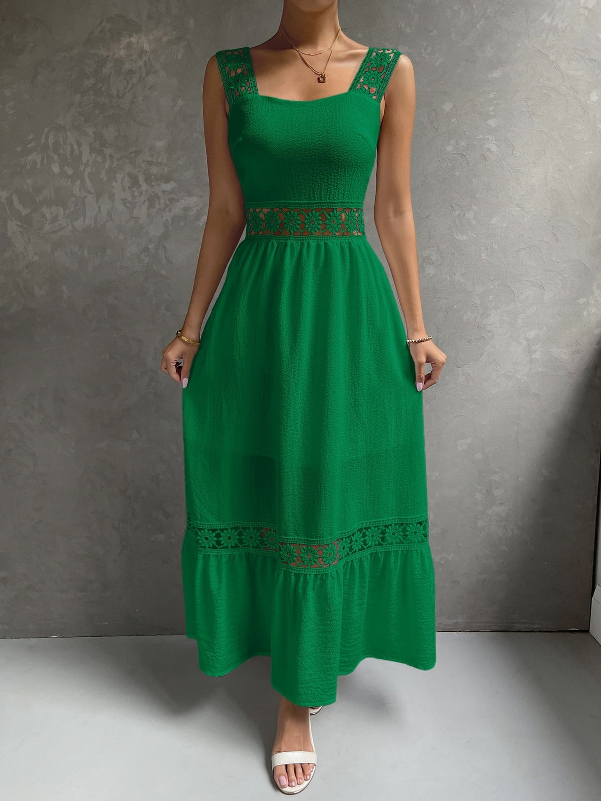 Vestido com renda