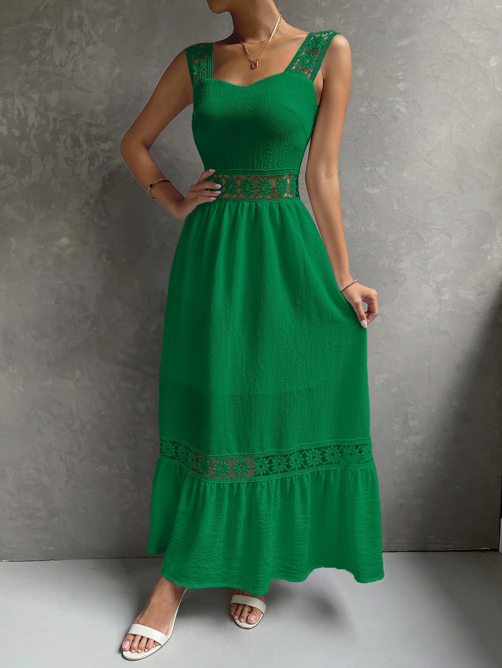 Vestido com renda