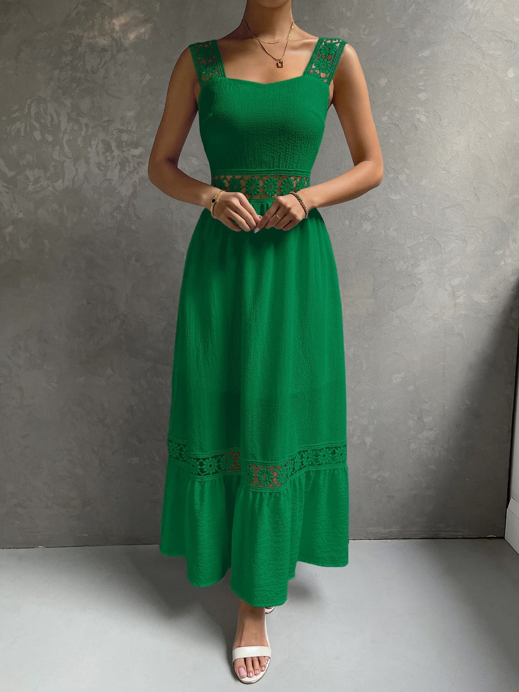 Vestido com renda