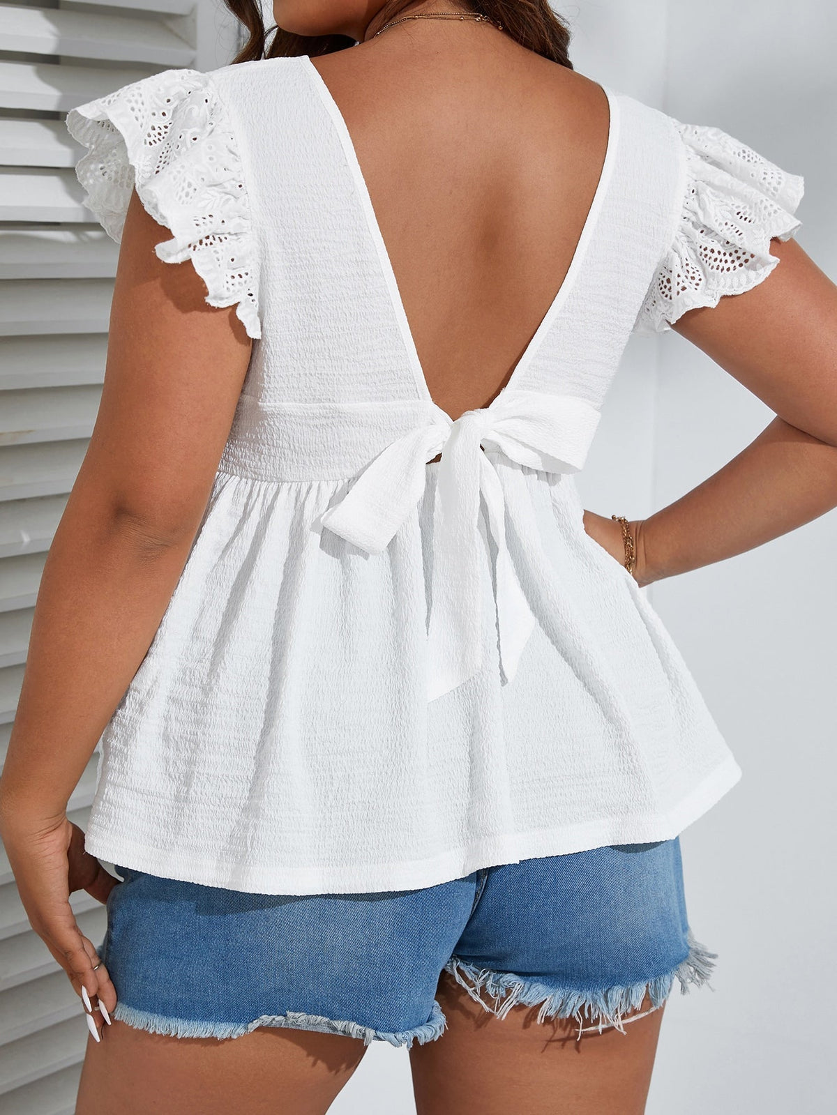 Blusa com laço