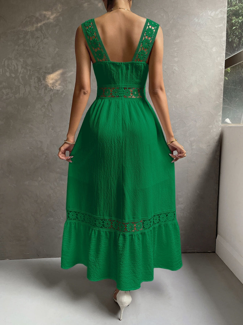 Vestido com renda