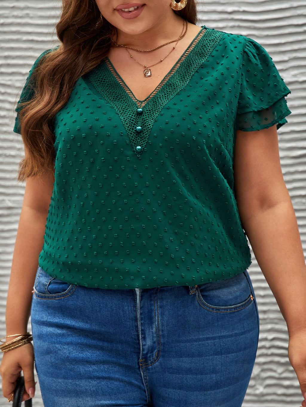 Blusa ponto suíço