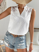 Blusa Decote v com Detalhe