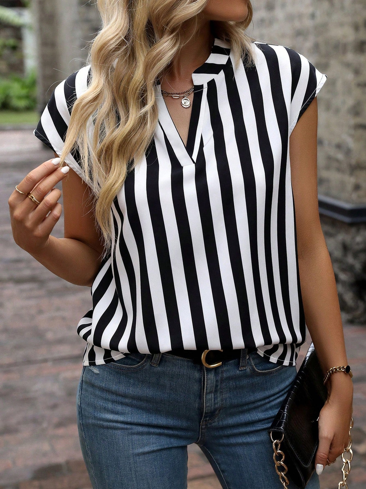 Blusa Listrada
