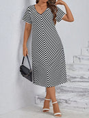 Vestido listrado