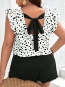 Blusa detalhe de laço