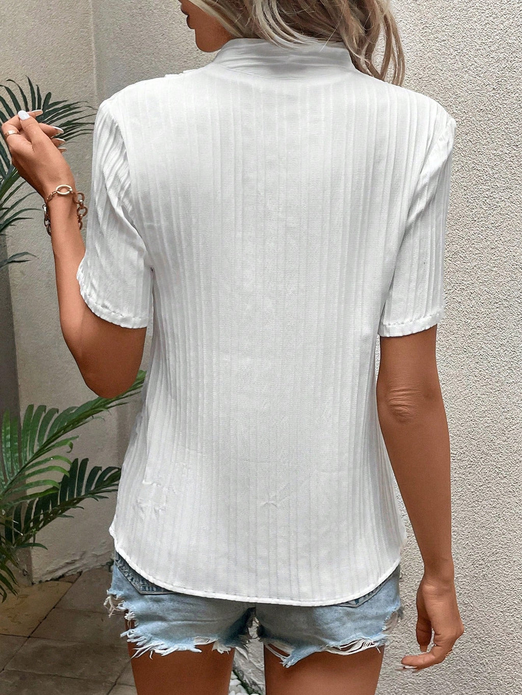 Blusa com botões