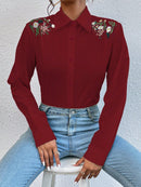 Camisa com bordado
