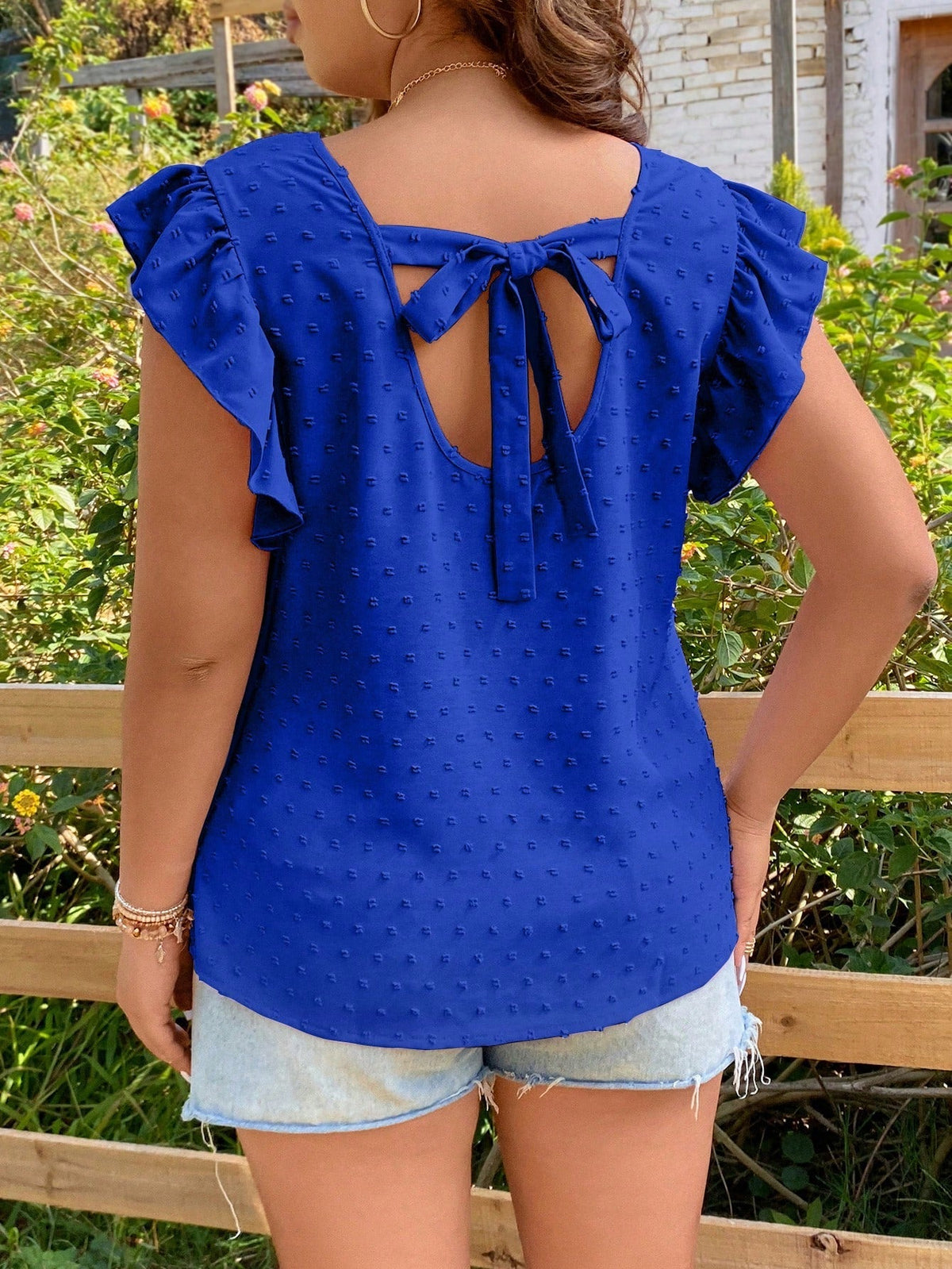 Blusa ponto suíço
