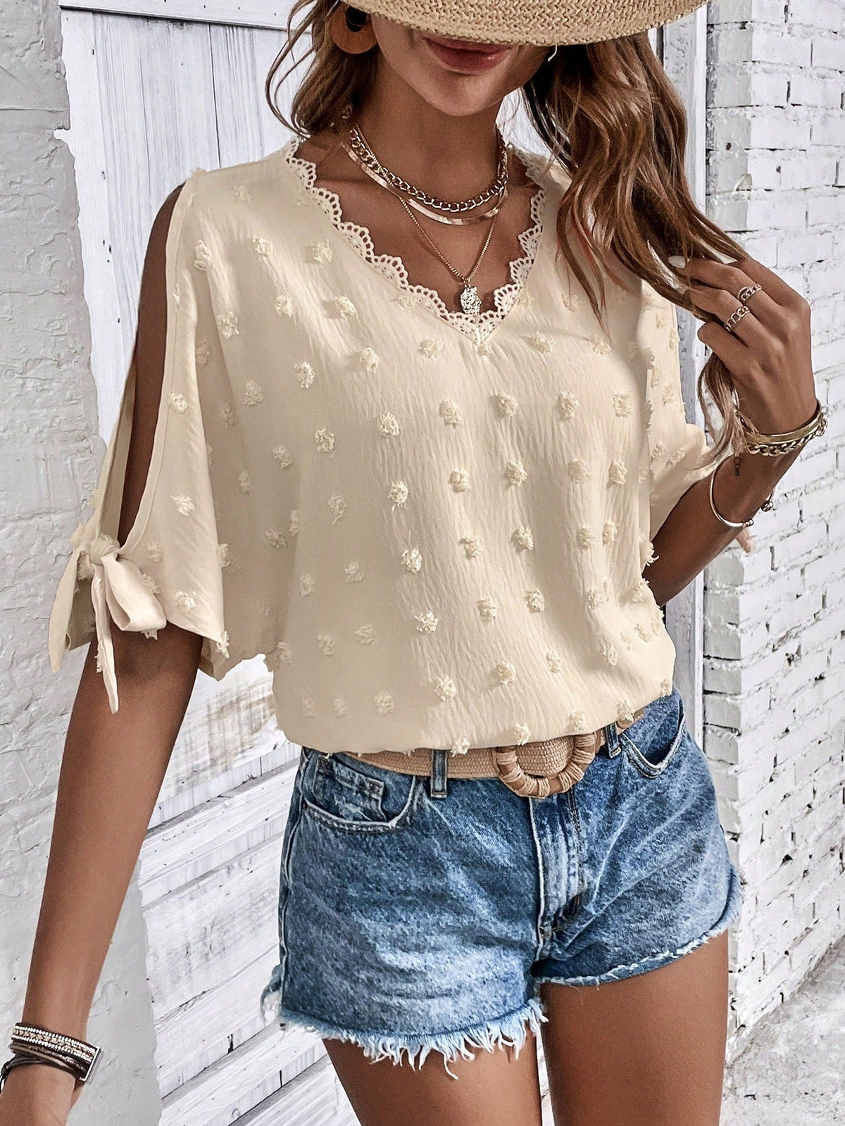 Blusa Ponto Suíço