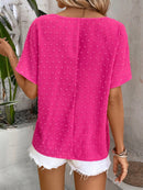 Blusa tecido pipoquinha