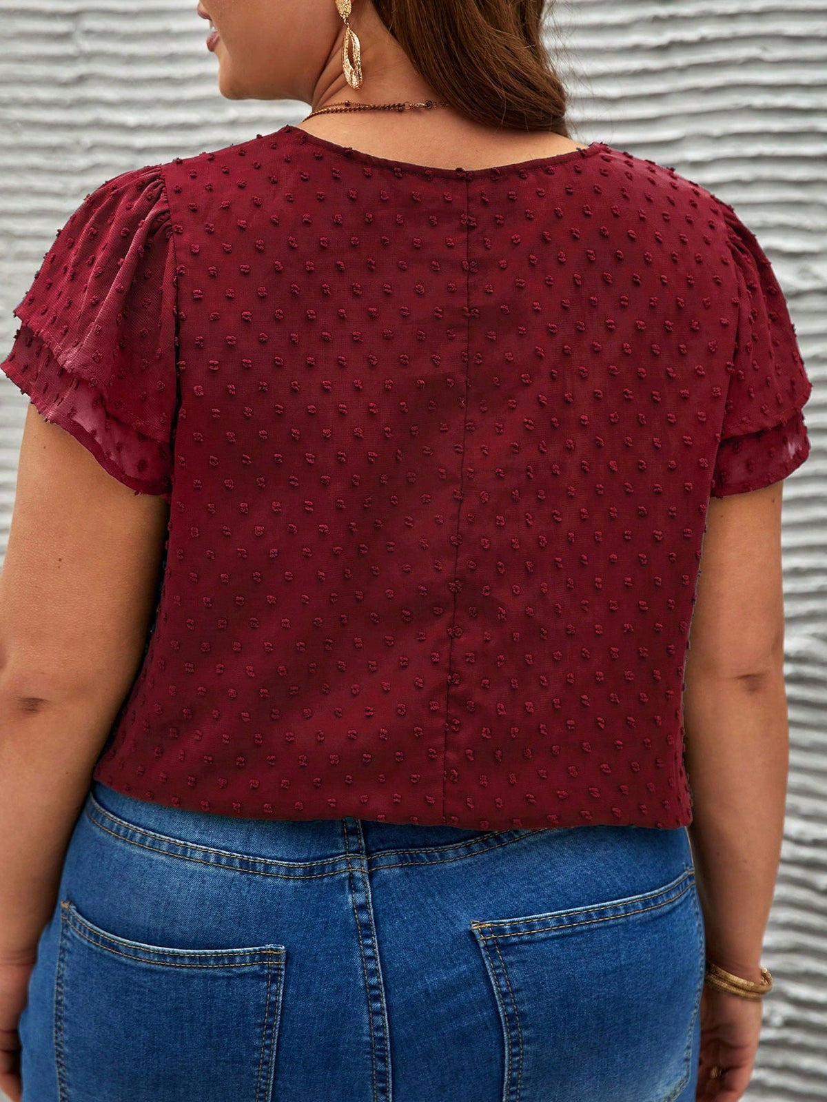 Blusa ponto suíço