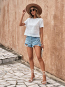 Blusa ponto suíço