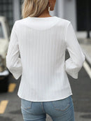 Camisa decote em V