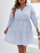 Vestido traspassado