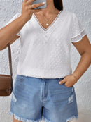 Blusa ponto suíço