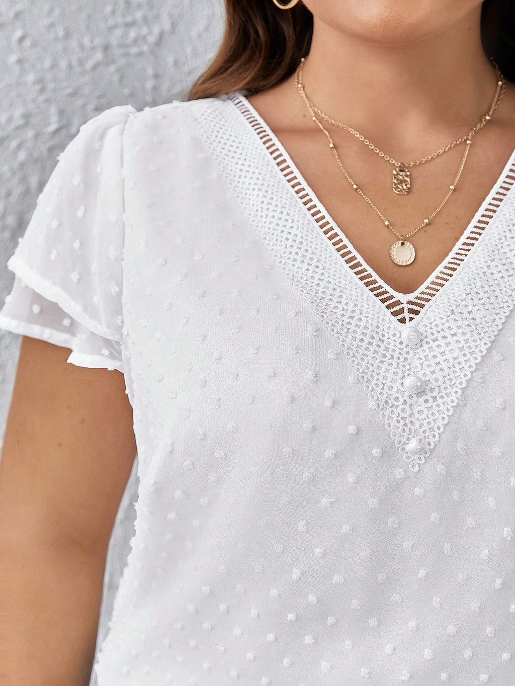 Blusa ponto suíço
