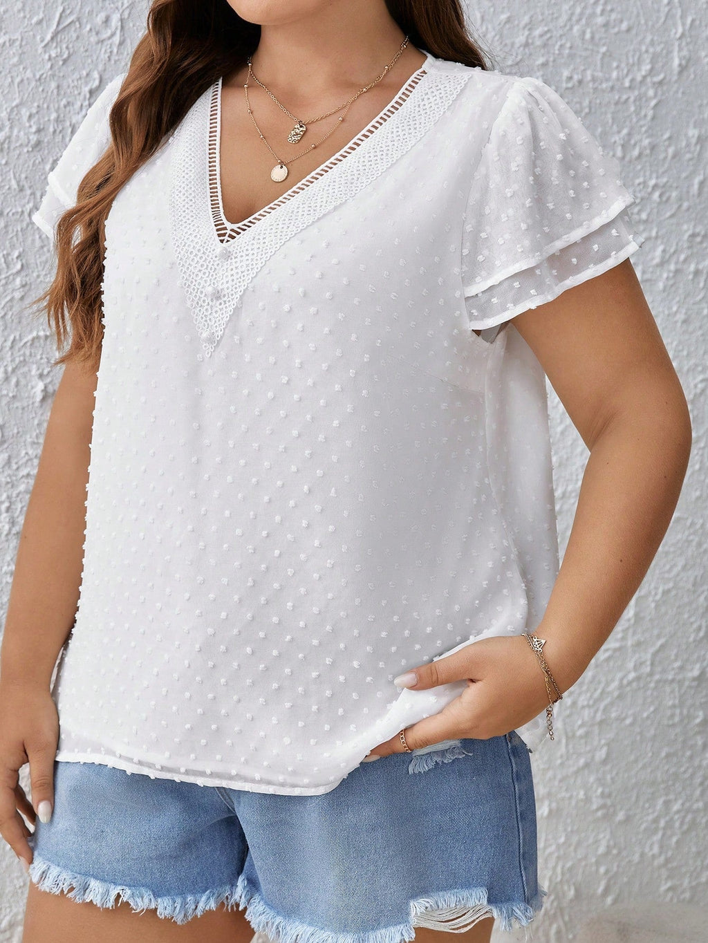 Blusa ponto suíço