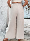 Calça de linho