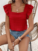 Blusa decote quadrado
