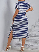 Vestido listrado
