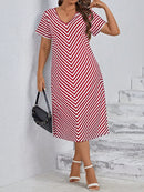 Vestido listrado
