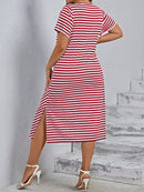 Vestido listrado