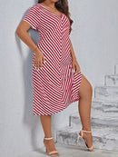 Vestido listrado