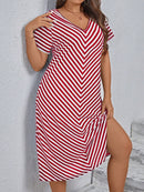 Vestido listrado