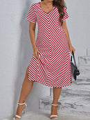 Vestido listrado
