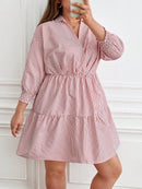 Vestido traspassado