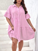 Vestido listrado