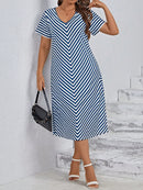 Vestido listrado