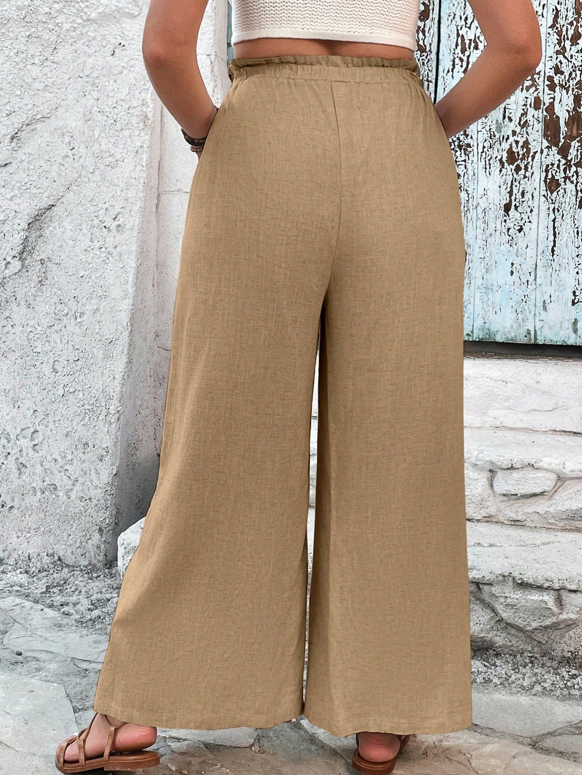 Calça de linho