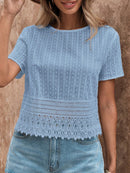 Blusa ponto suíço