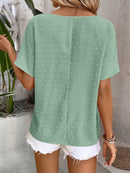 Blusa tecido pipoquinha
